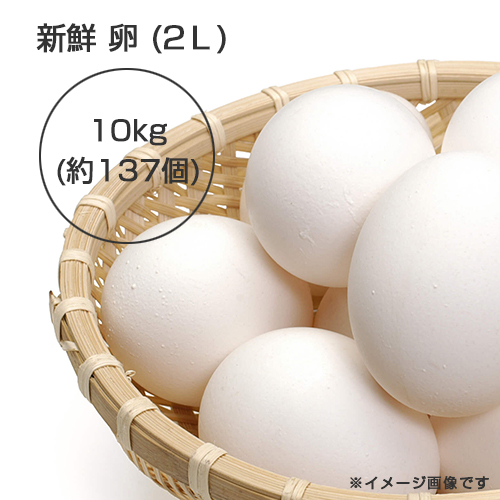 新鮮 卵 （2Ｌ） 約137個